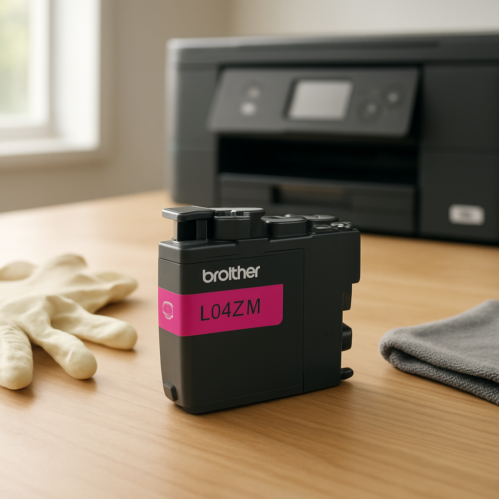 Como instalar o tinteiro Brother LC421M em 5 minutos Bluepixel Equipamentos e Serviços Informáticos Lda