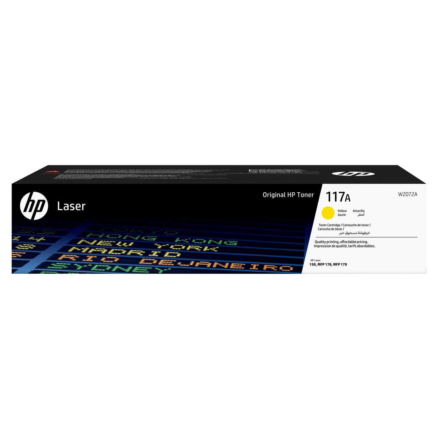 Cartucho de Toner Amarelo HP 117A - Alta Qualidade para Impressoras Laser HP