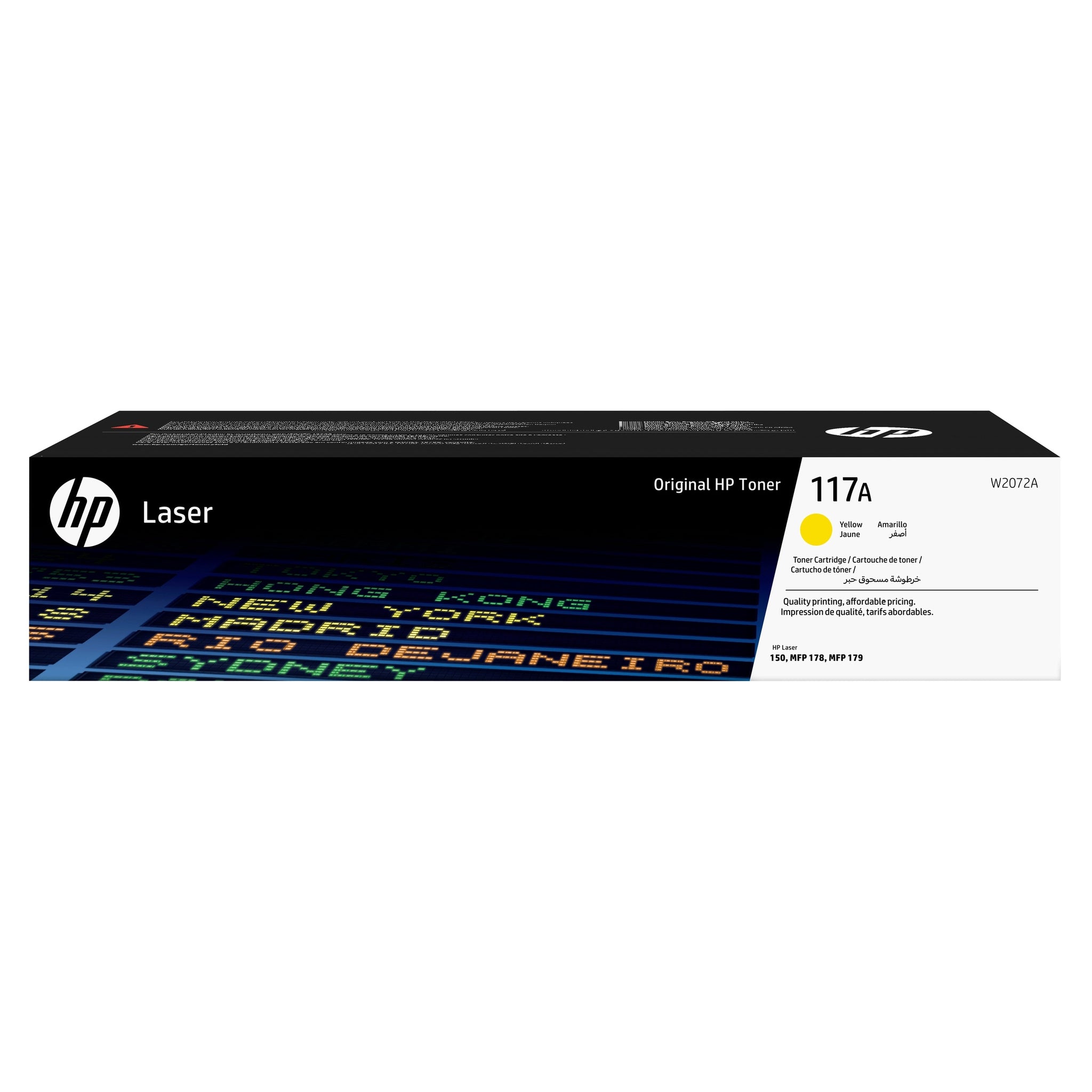 Cartucho de Toner Amarelo HP 117A - Alta Qualidade para Impressoras Laser HP