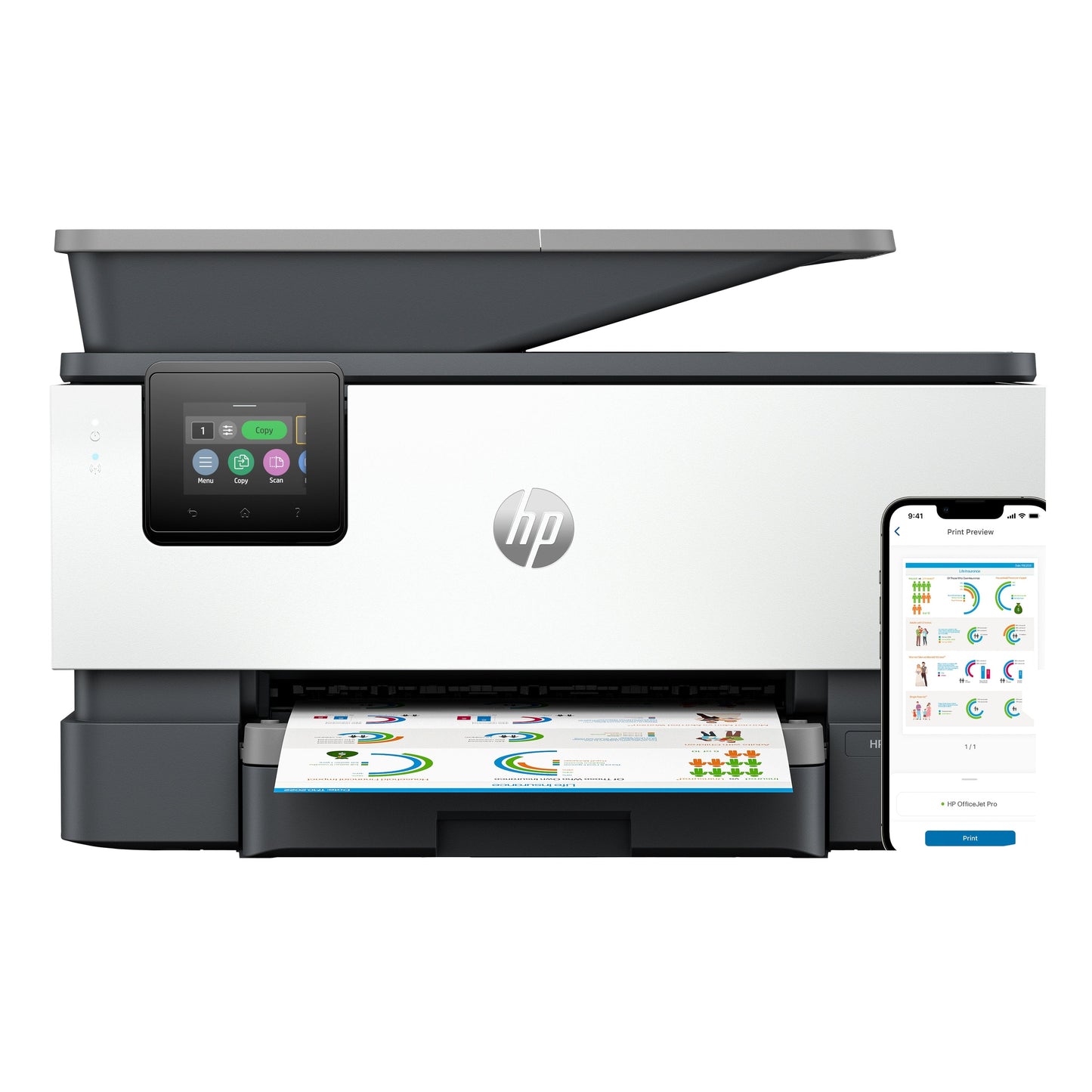 HP OfficeJet Pro 9122e All-in-One 22ppm Printer
