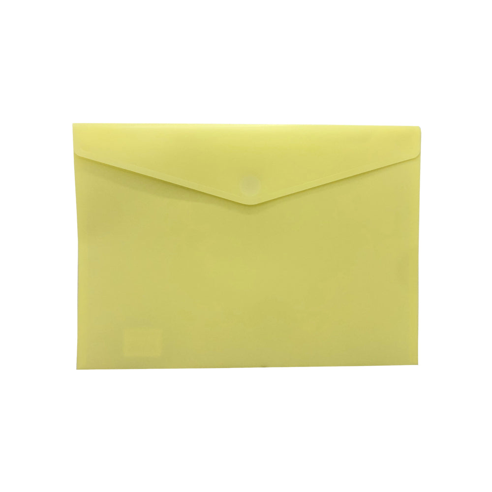Bluepixel Equipamentos e Serviços Informáticos Lda | Bolsa Envelope A4 Baunilha Mate Pastel com Velcro HFP Bolsas com Fecho