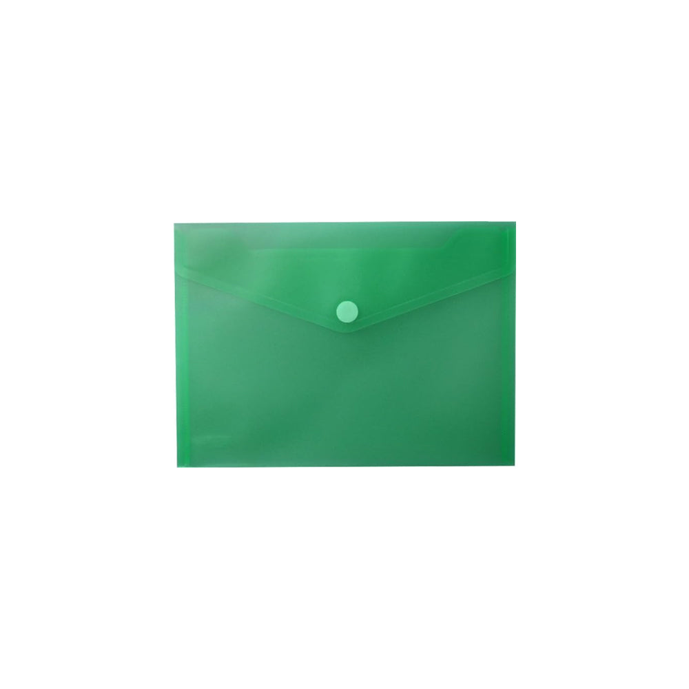 Bluepixel Equipamentos e Serviços Informáticos Lda | Bolsa Envelope A5 com Fecho Velcro Plástico Verde Mate HFP Bolsas com Fecho