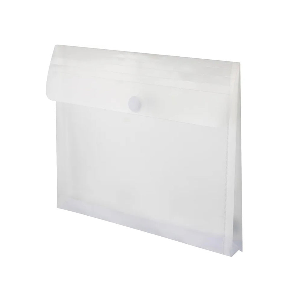 Bluepixel Equipamentos e Serviços Informáticos Lda | Bolsa Envelope A4 Transparente com Fecho Velcro HFP Bolsas com Fecho