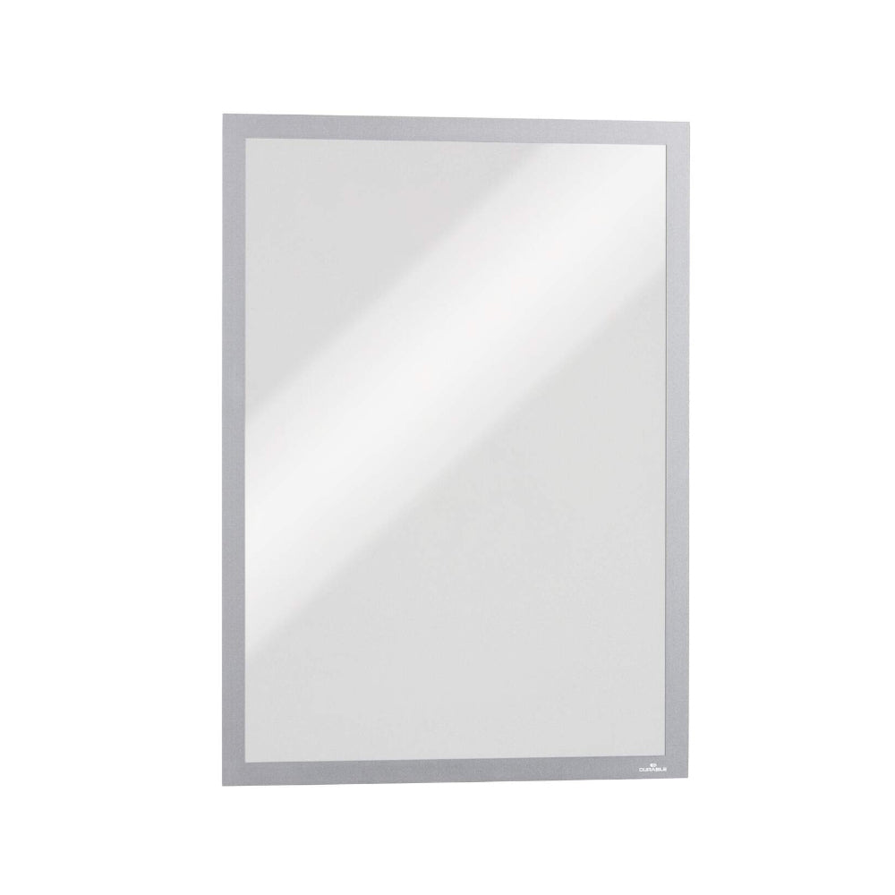 Bluepixel Equipamentos e Serviços Informáticos Lda | Moldura Magnética A3 Duraframe Prata 5 Unidades - Ideal para Valorização de Cartazes Durable Molduras Magnéticas