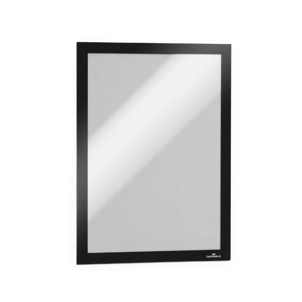 Bluepixel Equipamentos e Serviços Informáticos Lda | Moldura Adesiva A4 Duraframe Preto 2 Unidades – Fácil de Fixar Durable Molduras Adesivas