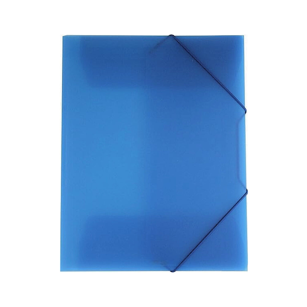 Bluepixel Equipamentos e Serviços Informáticos Lda | Pasta Plástica A4 com Elásticos Azul para Organização HFP Pastas
