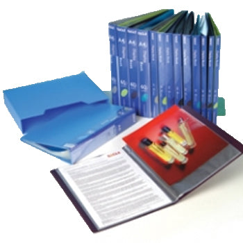 Bluepixel Equipamentos e Serviços Informáticos Lda | Pasta com 30 Bolsas e 60 Páginas – Catálogo Eagle A4 Transparente Eagle Pastas