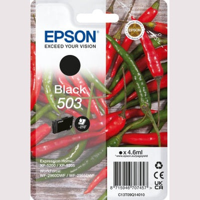EPSON 4LB Singlepack Black 503 Ink w/s