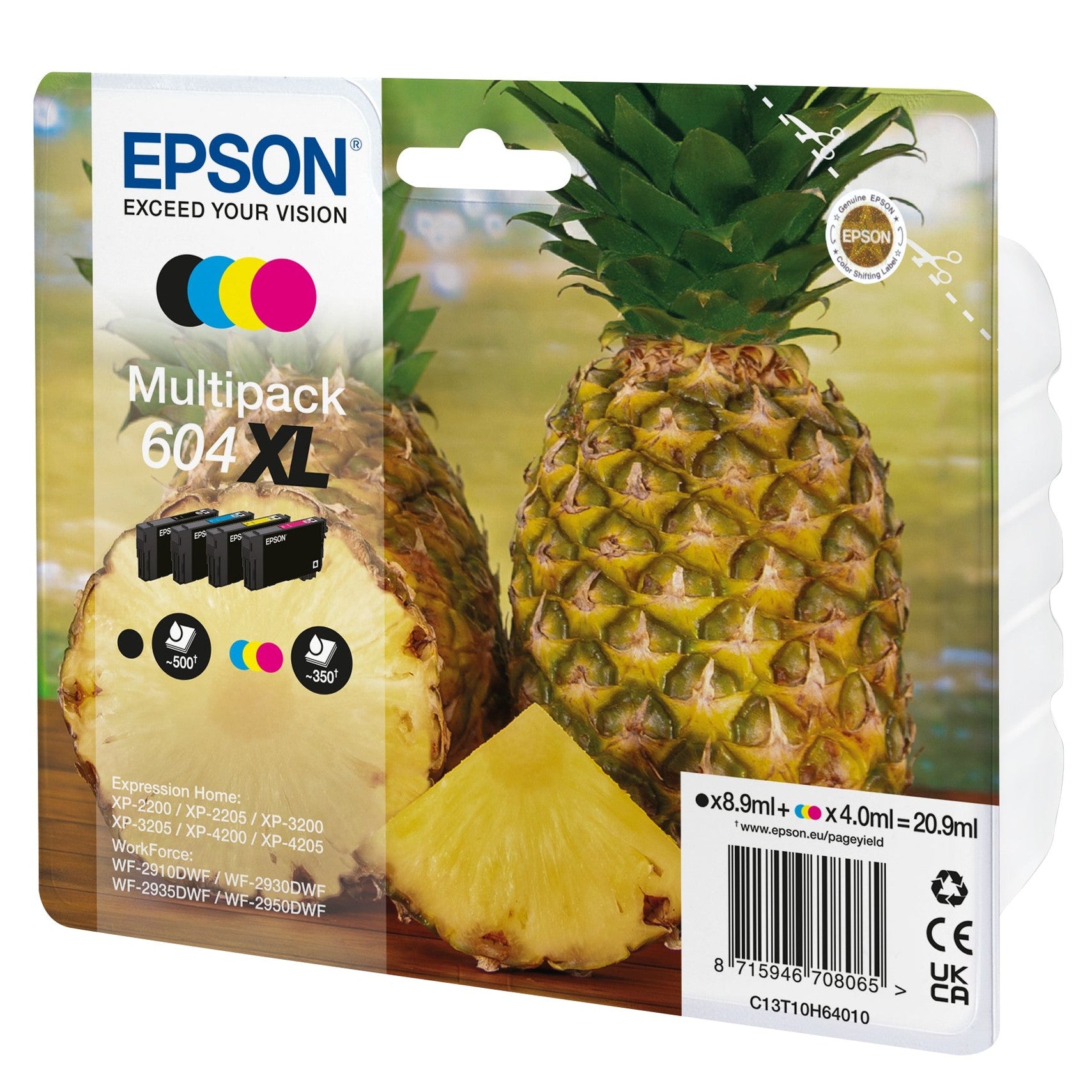 EPSON 1LB Multipack 4colours 604XL Ink w/s