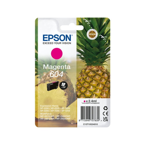 Tinta EPSON Magenta 1LB – Cartucho Único para Impressoras Epson