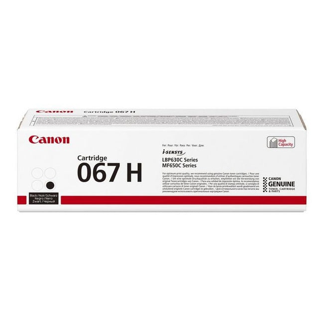 Toner Canon 067H BK Original para Impressora Multifuncional Canon