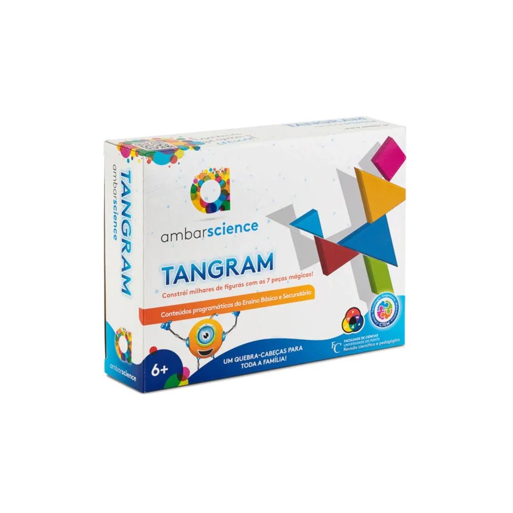Bluepixel Equipamentos e Serviços Informáticos Lda | Puzzle Tangram Ambarscience - Brinquedo Educativo para Crianças Ambarscience Puzzles