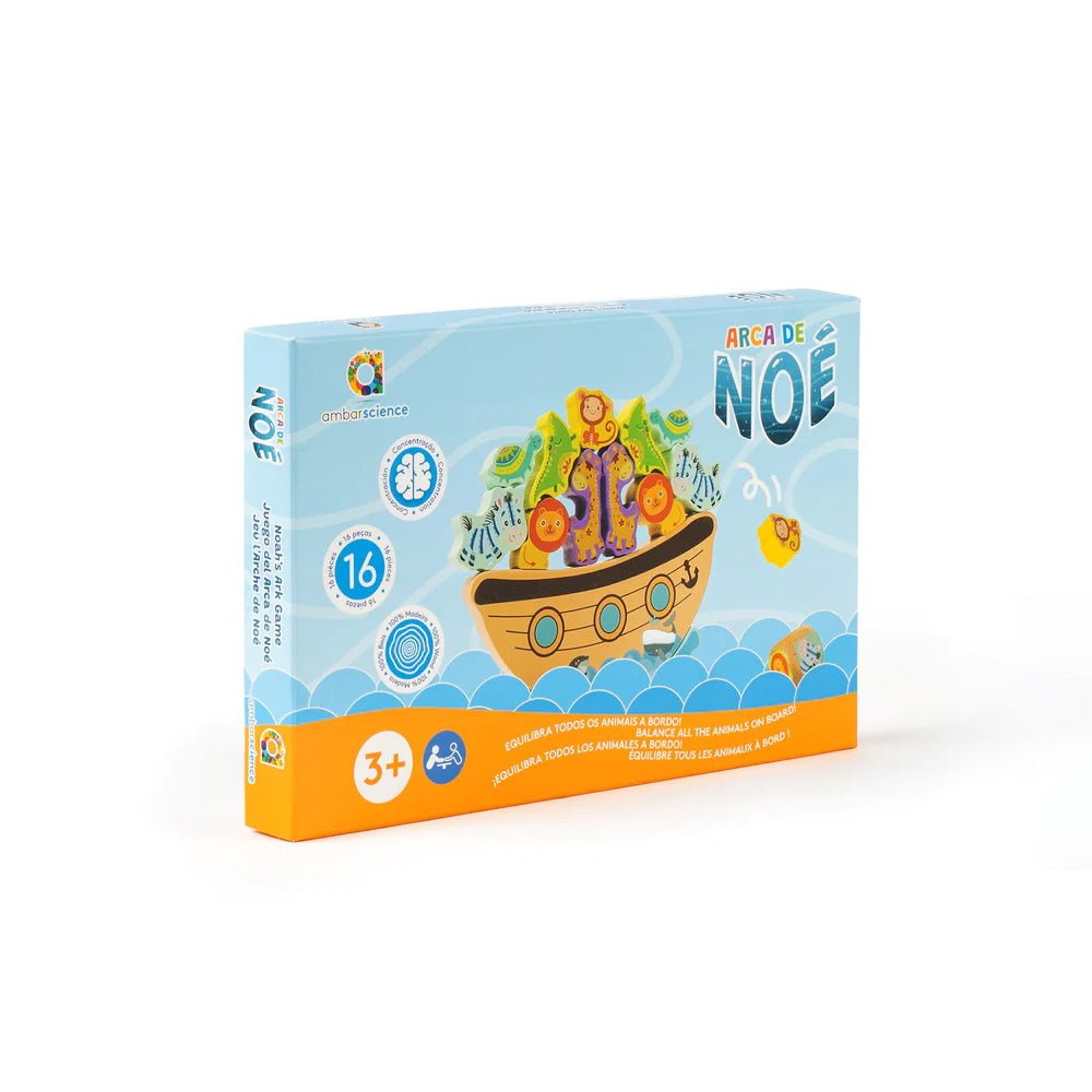 Bluepixel Equipamentos e Serviços Informáticos Lda | Jogo Arca de Noé Ambarscience - Brinquedo Educativo para Crianças Ambarscience Blocos e Cubos