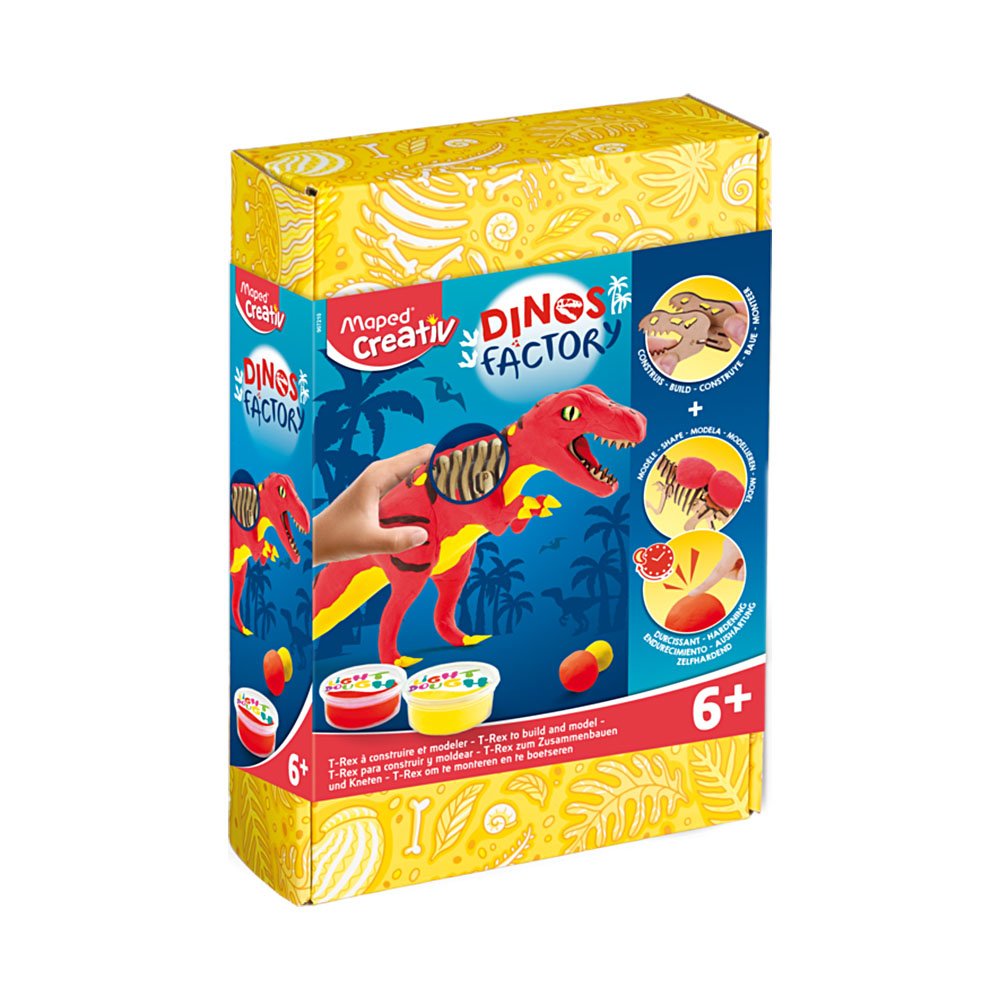 Bluepixel Equipamentos e Serviços Informáticos Lda | Fábrica de Pasta Modelar T-Rex para Crianças e Hobby Maped Conjuntos de Modelagem