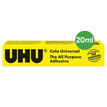 Bluepixel Equipamentos e Serviços Informáticos Lda | Cola Universal UHU 020ml em Bisnaga - Para Diversos Materiais UHU Colas