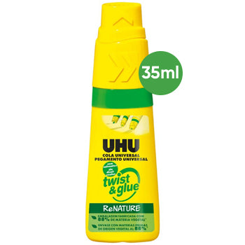 Bluepixel Equipamentos e Serviços Informáticos Lda | Cola Líquida UHU Twist Glue 35ml - Fixação Versátil e Prática UHU Colas