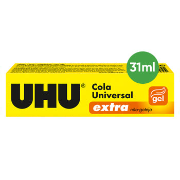 Bluepixel Equipamentos e Serviços Informáticos Lda | Cola Universal 031ml Gel UHU – Fixação Forte e Versátil UHU Colas