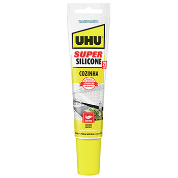 Bluepixel Equipamentos e Serviços Informáticos Lda | Super Silicone Cozinha Transparente UHU 150ml - Vedação e Reparos UHU Silicones
