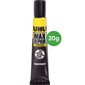 Bluepixel Equipamentos e Serviços Informáticos Lda | Cola Max Repair Extreme UHU 20g – Fixação Forte e Duradoura UHU Bricolage
