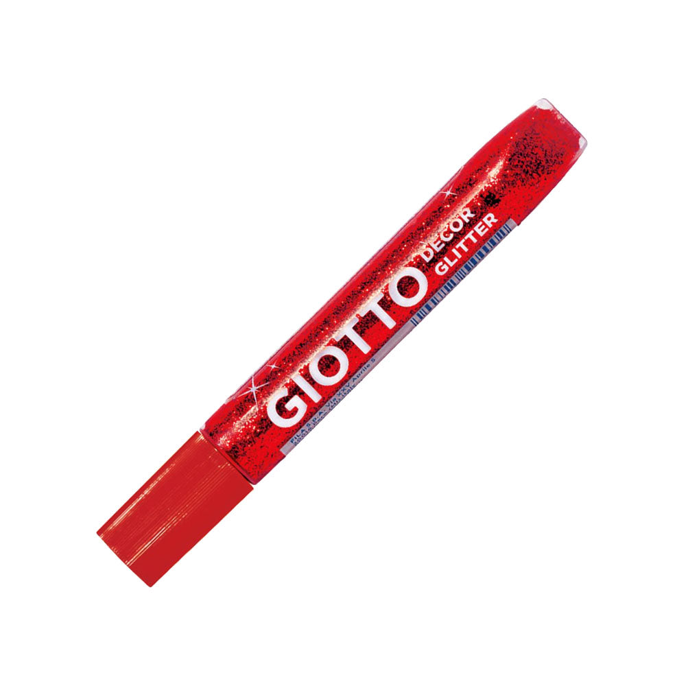 Bluepixel Equipamentos e Serviços Informáticos Lda | Cola Glitter Vermelha 20x10,5ml - Cola Brilhante para Decorações Giotto Colas