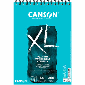 Bluepixel Equipamentos e Serviços Informáticos Lda | Bloco de Papel Aquarela Canson XL A4 300g com 30 Folhas Canson Cadernos Desenho