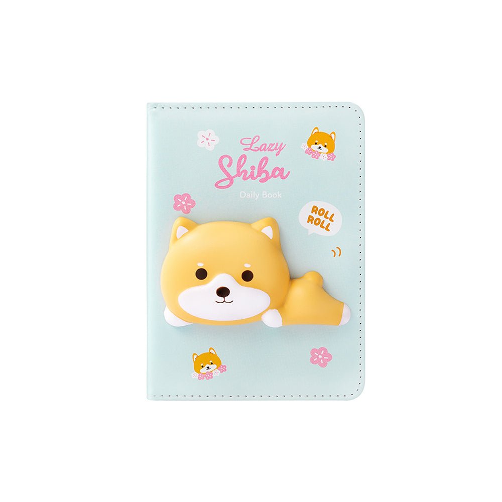 Bluepixel Equipamentos e Serviços Informáticos Lda | Bloco de Notas Squishy Lazy Shiba 157x112mm - 96 Folhas IiGen Cadernos e Blocos