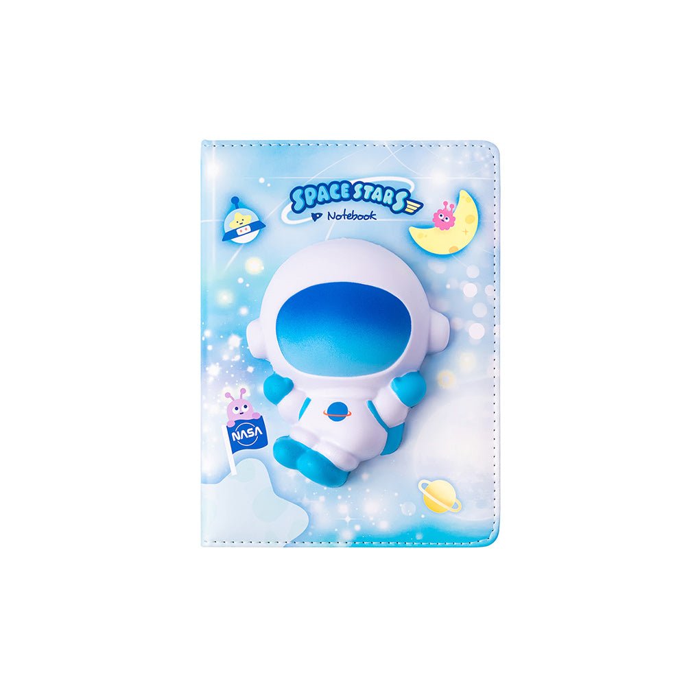 Bluepixel Equipamentos e Serviços Informáticos Lda | Bloco de Notas Squishy Space Stars 193x165mm - 128 Folhas IiGen Cadernos e Blocos