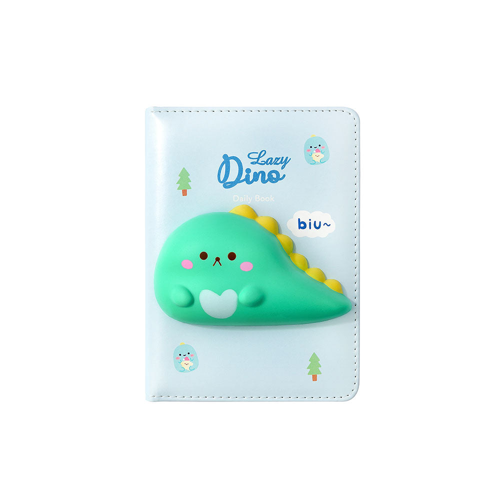 Bluepixel Equipamentos e Serviços Informáticos Lda | Bloco de Notas Squishy Lazy Dino 157x112mm - 96 Folhas IiGen Gifts