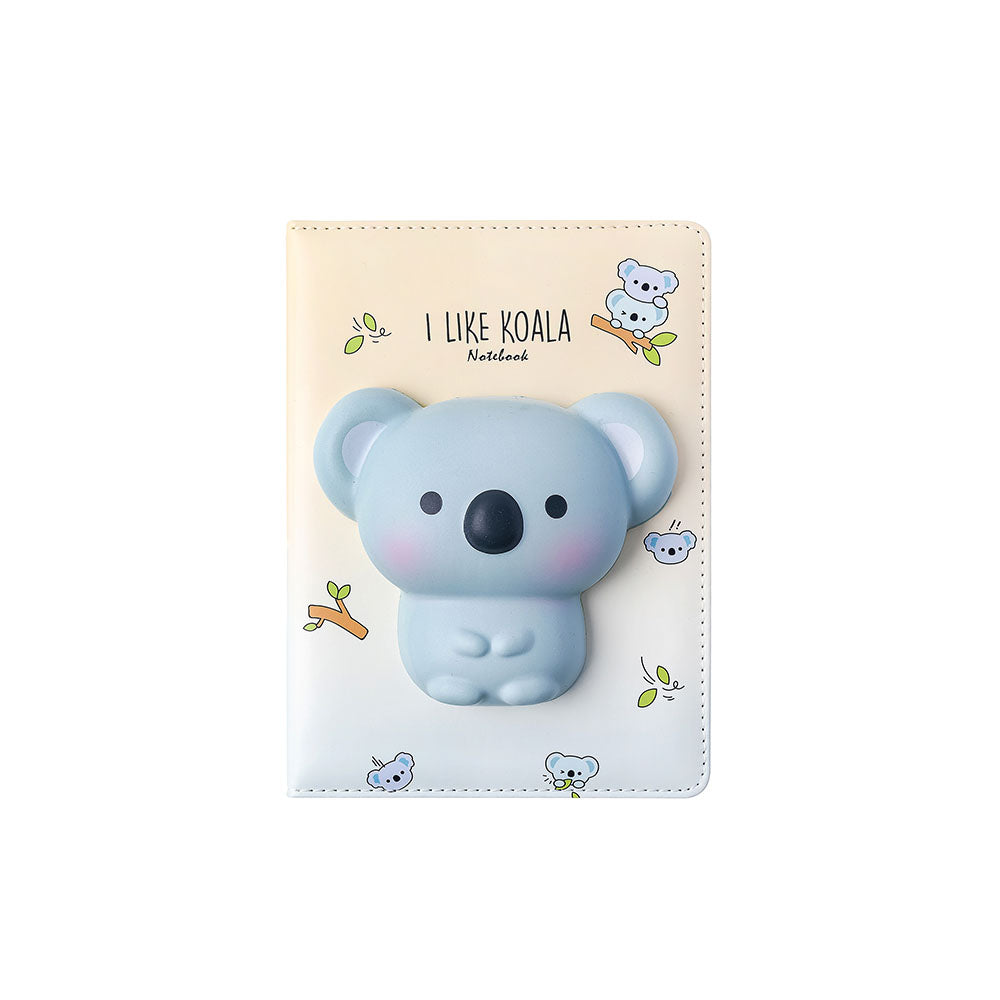 Bluepixel Equipamentos e Serviços Informáticos Lda | Bloco de Notas Squishy I Like Koala 194x165mm com 128 folhas IiGen Gifts