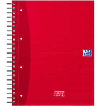 Caderno Espiral A5 Quadriculado Oxford European Book 1un