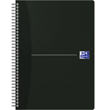 Bluepixel Equipamentos e Serviços Informáticos Lda | Caderno Espiral A5 Quadriculado PP Oxford Office Book 90 Folhas Oxford Cadernos Espiral