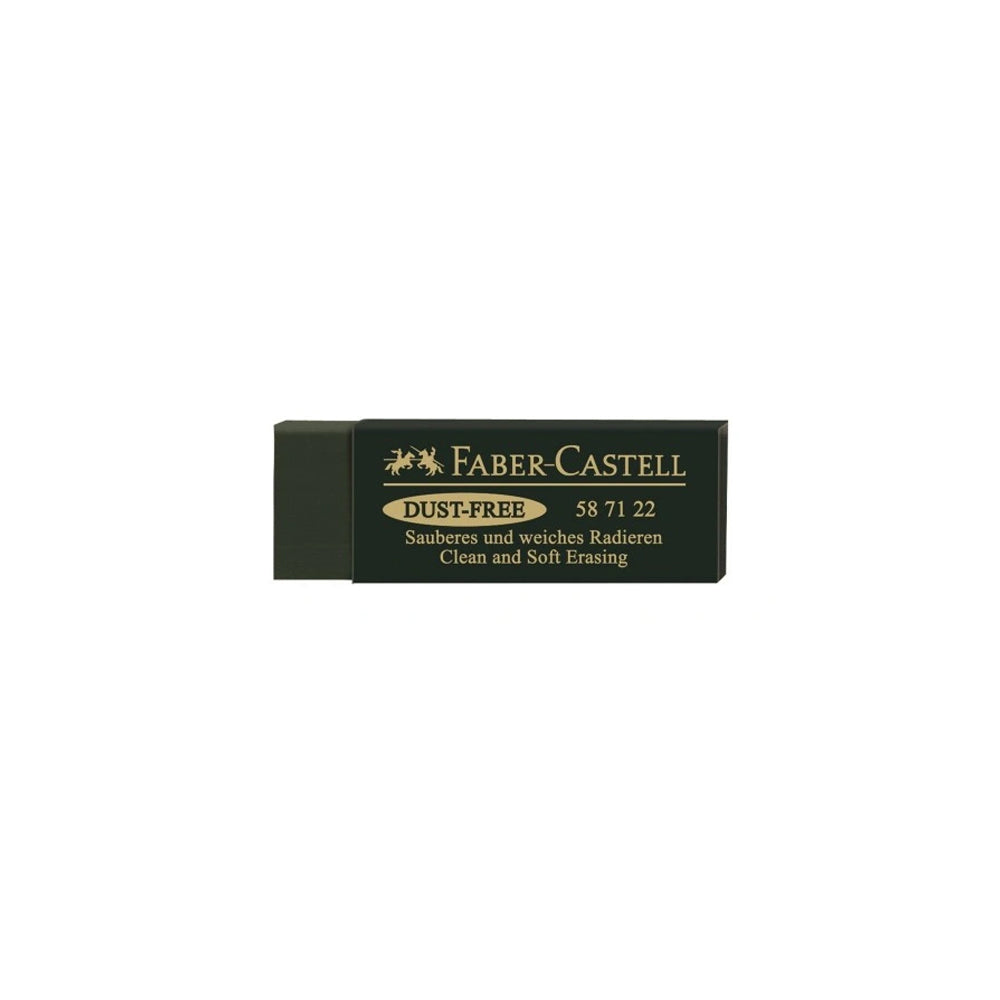 Bluepixel Equipamentos e Serviços Informáticos Lda | Borracha Verde Faber-Castell Dust Free 63x22x11 Faber-Castell Borrachas