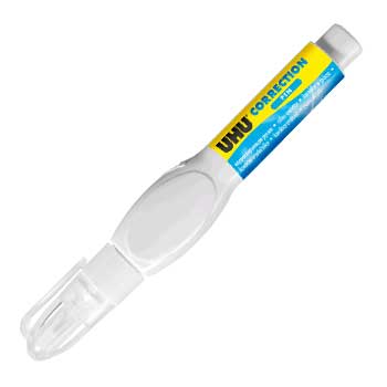 Bluepixel Equipamentos e Serviços Informáticos Lda | Corretor Caneta UHU 8ml – Correção Rápida e Prática UHU Corretores