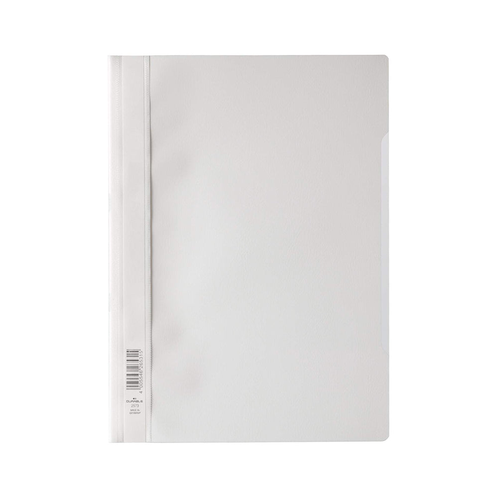 Bluepixel Equipamentos e Serviços Informáticos Lda | Classificador com Capa Transparente Branca Durável 257302 – 1 Unidade Durable Classificadores