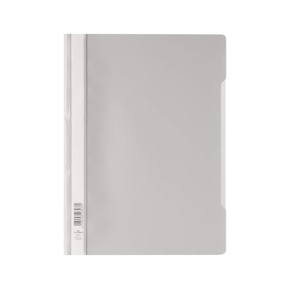 Bluepixel Equipamentos e Serviços Informáticos Lda | Classificador Capa Transparente Cinza Durável 257310 | Organização e Proteção Durable Classificadores