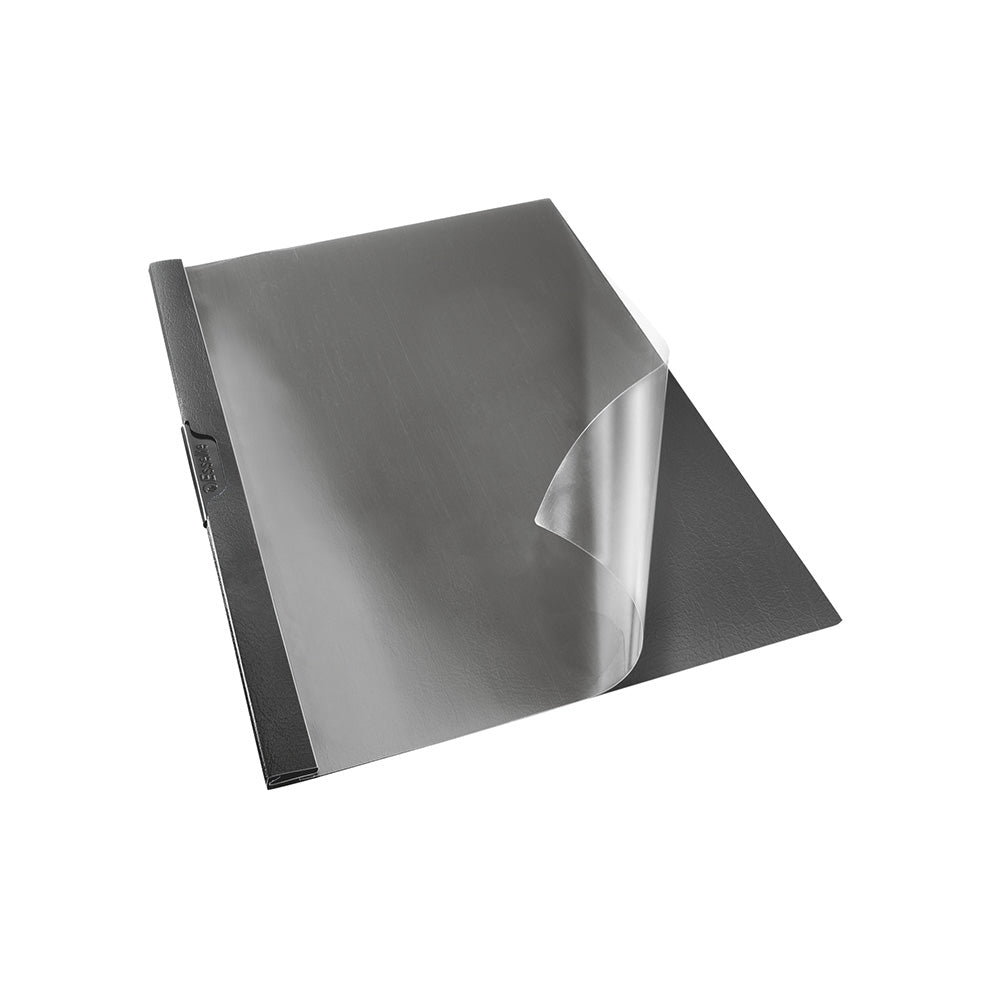 Bluepixel Equipamentos e Serviços Informáticos Lda | Classificador Clip Lateral 3mm para 30 Folhas – Esselte Preto Esselte Classificadores