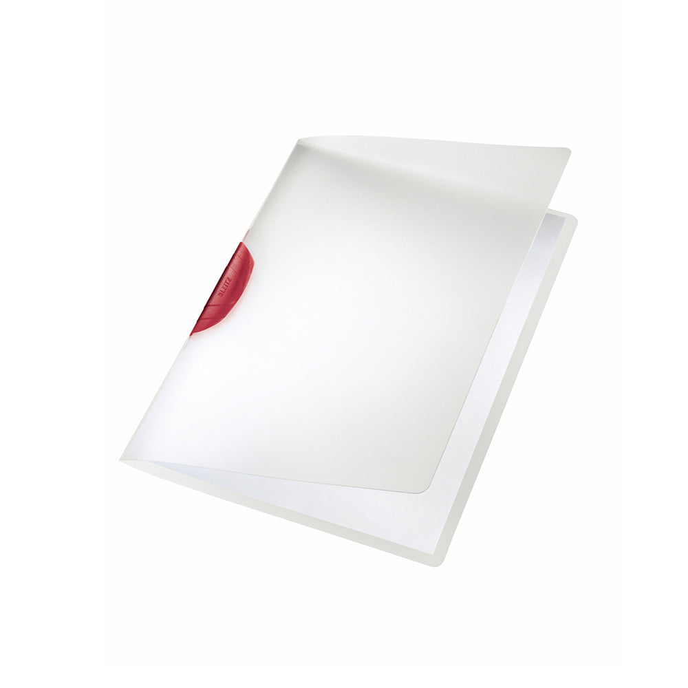 Bluepixel Equipamentos e Serviços Informáticos Lda | Classificador Clip Leitz Lateral Vermelho - Organize com Cor e Praticidade Leitz Classificadores