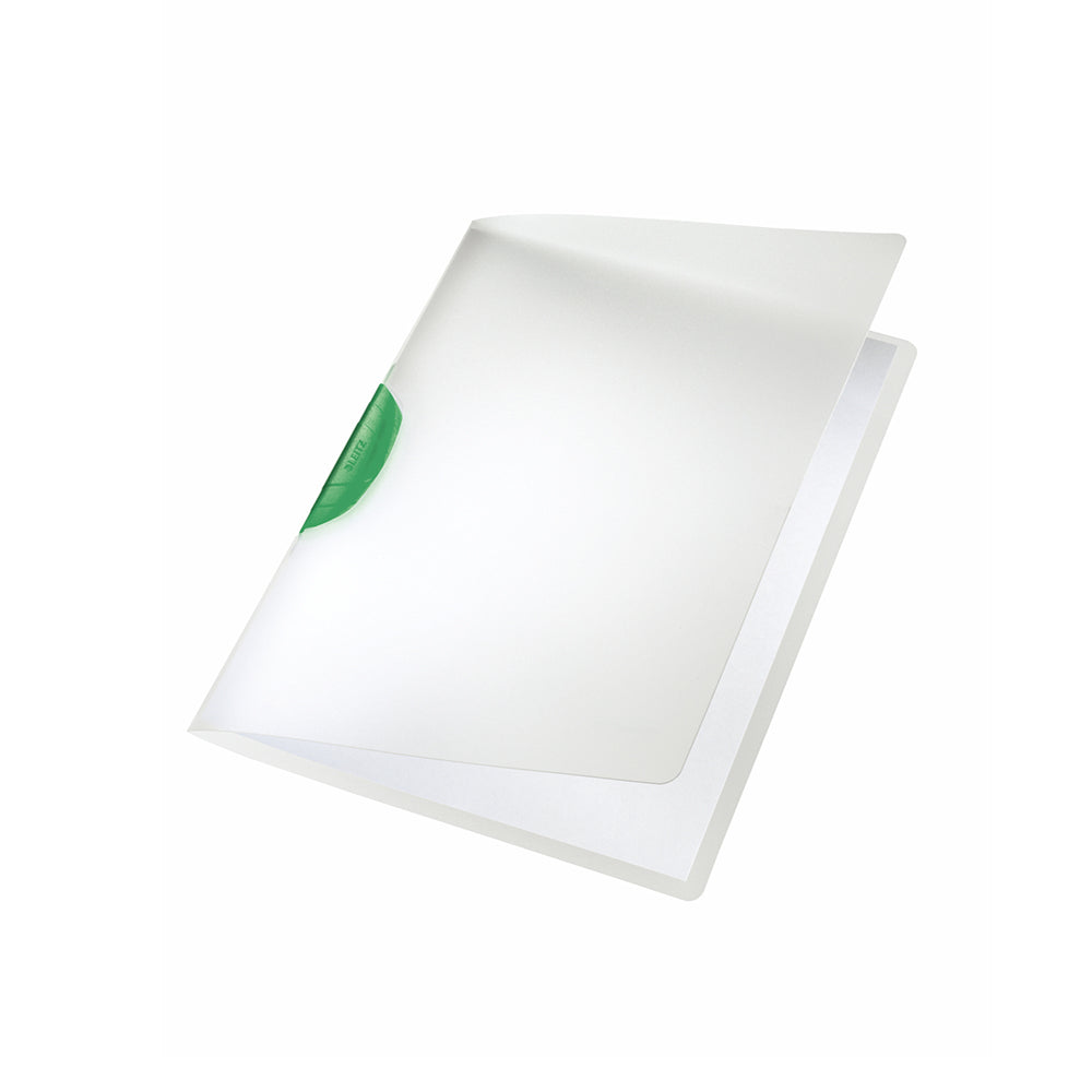 Bluepixel Equipamentos e Serviços Informáticos Lda | Classificador Leitz Color Clip Lateral Verde para Organização de Documentos Leitz Classificadores