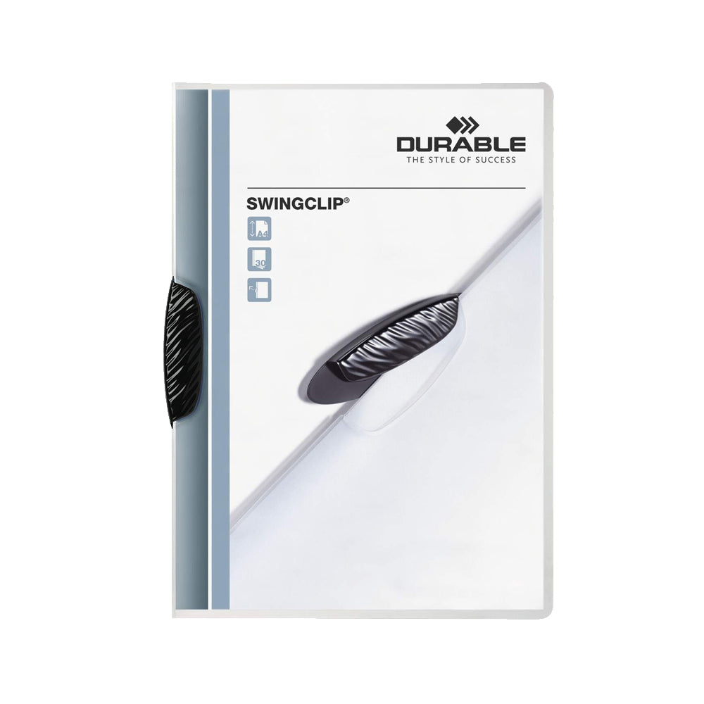 Bluepixel Equipamentos e Serviços Informáticos Lda | Classificador SwingClip Durável 2260 Preto - Organização Eficiente Durable Classificadores