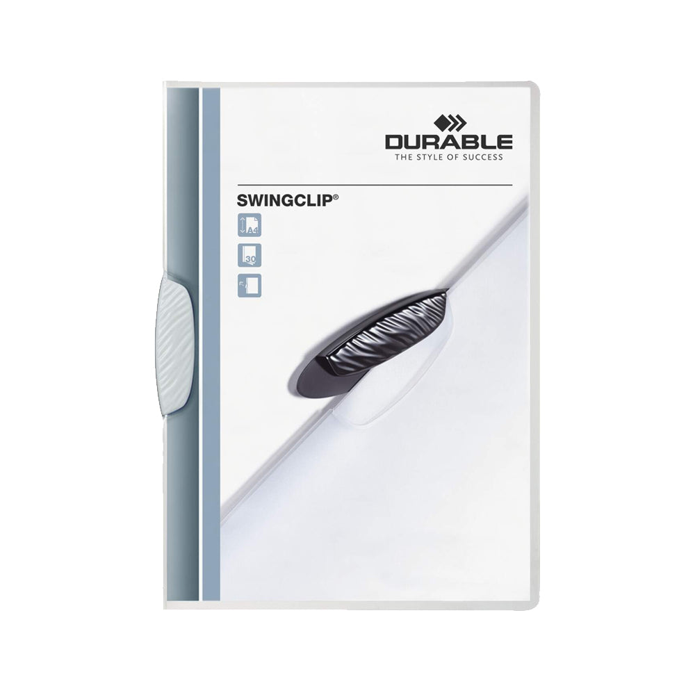 Bluepixel Equipamentos e Serviços Informáticos Lda | Classificador SwingClip Durable 2260 Branco – Organize com Eficiência Durable Classificadores