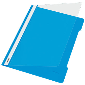 Bluepixel Equipamentos e Serviços Informáticos Lda | Classificador de Capa Transparente Azul Leitz 4191 – Pack com 25 unidades Leitz Classificadores