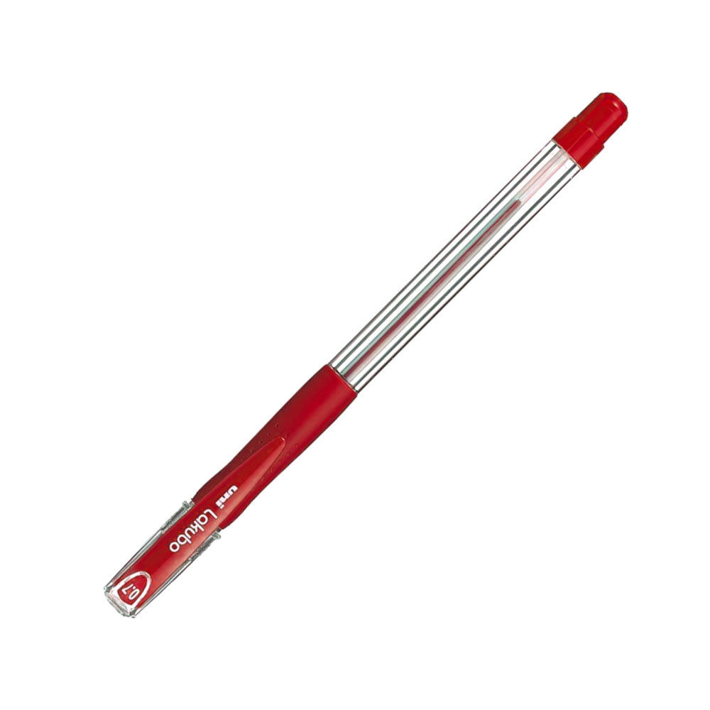 Bluepixel Equipamentos e Serviços Informáticos Lda | Esferográfica Uni Lakubo SG100 Vermelha 0,7mm – Caneta de Alta Precisão Uni Esferográficas