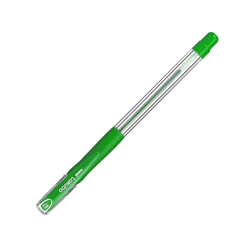 Bluepixel Equipamentos e Serviços Informáticos Lda | Esferográfica Uni Lakubo SG100 Verde 0,7mm | Caneta de Escrita Uni Esferográficas