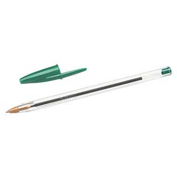 Bluepixel Equipamentos e Serviços Informáticos Lda | Esferográfica BIC Cristal Verde 1mm - Pacote com 50 unidades Bic Esferográficas