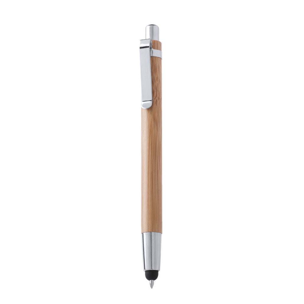 Bluepixel Equipamentos e Serviços Informáticos Lda | Esferográfica Azul Retrátil com Ponta Touch e Bambu - 1un Outros Esferográficas