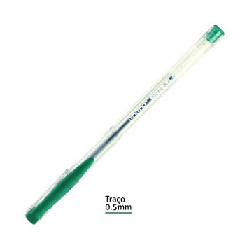 Bluepixel Equipamentos e Serviços Informáticos Lda | Caneta Esferográfica Gel Epene EP08-0011C Verde 0,5mm | Escrita Suave Epene Esferográficas Gel