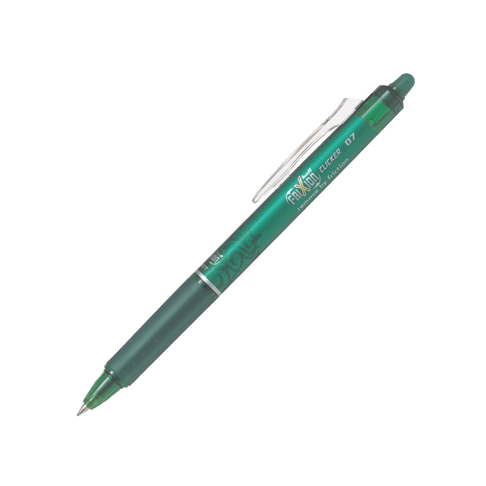 Bluepixel Equipamentos e Serviços Informáticos Lda | Esferográfica Gel Pilot Frixion Ball Clicker Verde 0,7mm Pilot Esferográficas Gel