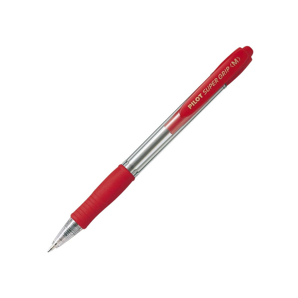 Bluepixel Equipamentos e Serviços Informáticos Lda | Esferográfica Pilot Super Grip M Retrátil Vermelha 1mm - 1 Un Pilot Esferográficas
