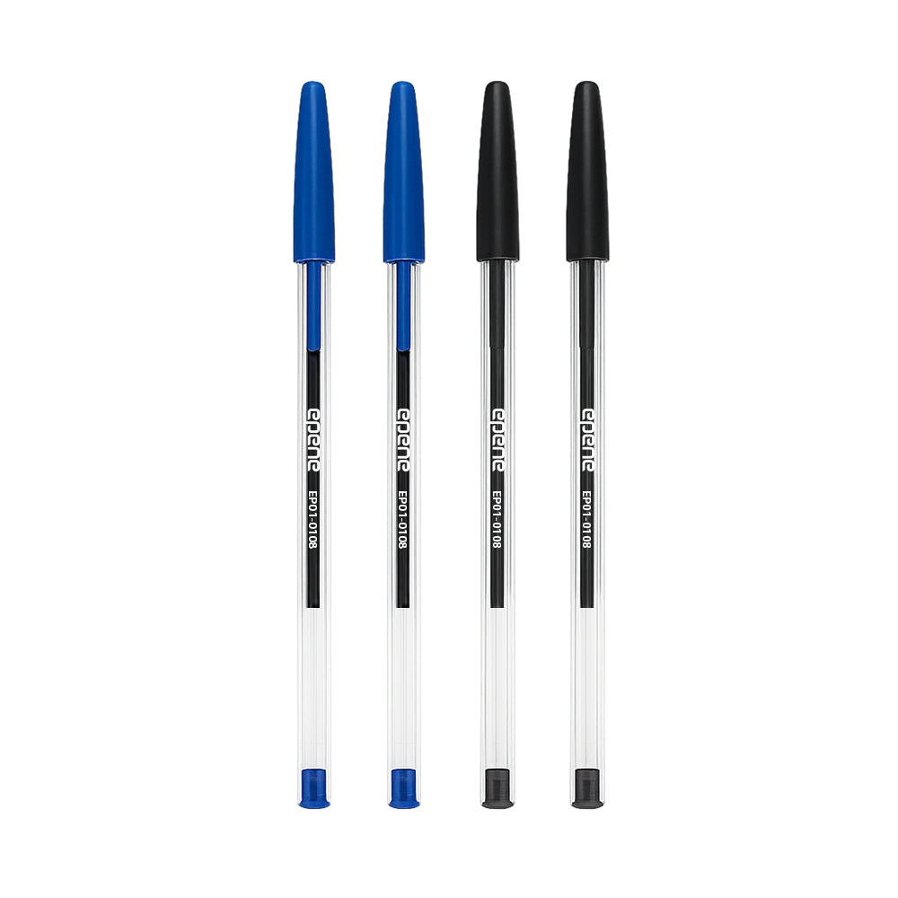 Bluepixel Equipamentos e Serviços Informáticos Lda | Esferográfica Epene Ball Point 2 Cores 1mm - Kit com 4 unidades Epene Esferográficas