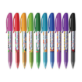 Bluepixel Equipamentos e Serviços Informáticos Lda | Caneta Esferográfica Paper Mate InkJoy Mini - 10 Cores, 1mm Paper Mate Esferográficas